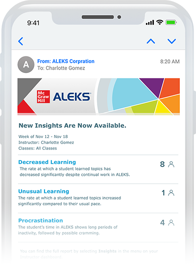 ALEKS insights